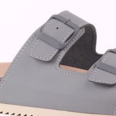 Dép đế trấu birken bé trai bé gái 2 khoá premium HISHOO B093