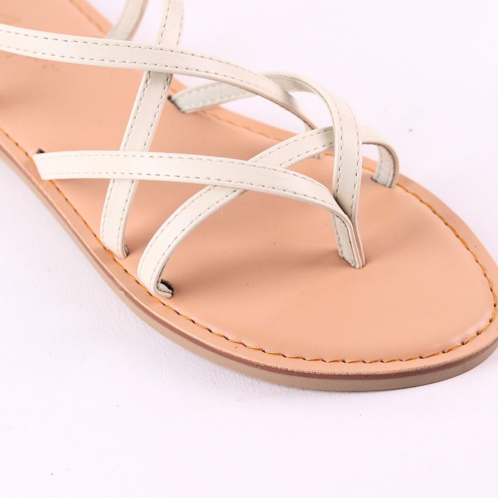 Giày Sandal Nữ Quai hậu Xỏ Ngón Dây Mảnh Hishoo S022