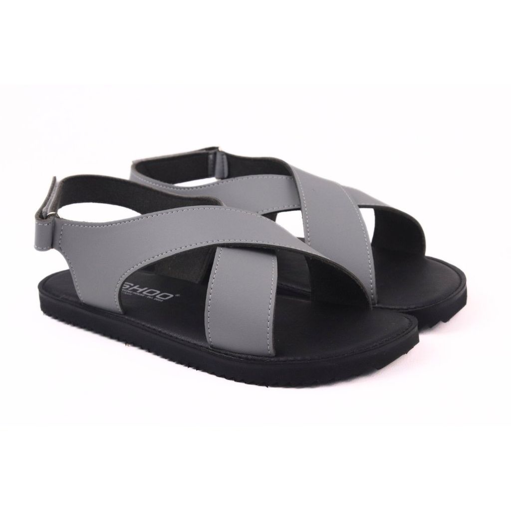 Dép Sandal Daily Trek Sandal (Sandal đi bộ đường dài) Nam quai chéo lót da premium Felix HISHOO P002