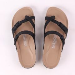 Dép đế trấu birken bé trai bé gái  xỏ ngón premium HISHOO B098