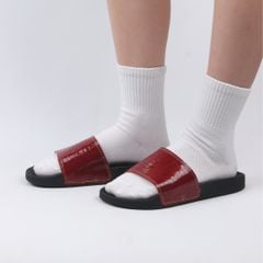 Dép quai ngang Đỏ Vẩy Rồng HISHOO U117