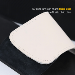 Dép quai ngang da bò Xé dán HISHOO U115