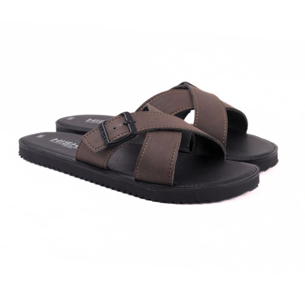 Dép lê bệt Daily Trek Sandal (Sandal đi bộ đường dài) Nam quai ngang chéo có khóa lót da premium Felix HISHOO P096