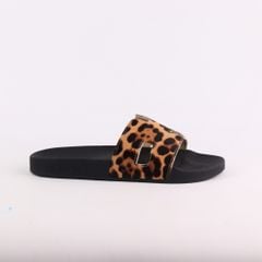 Dép quai ngang Da Beo Cowhide CHỮ H HISHOO U114