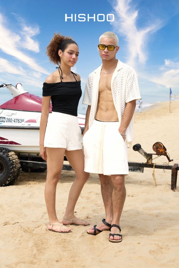 Dép đế trấu birken sandal quai ngang xỏ ngón premium HISHOO B118