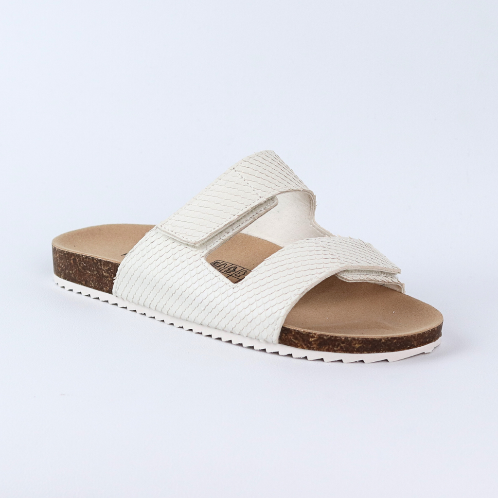 Dép đế trấu birken xé dán Da Vẩy Rồng HISHOO M105