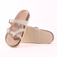 Dép đế trấu birken bé trai bé gái  xỏ ngón premium HISHOO B098