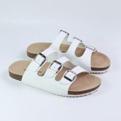 Dép đế trấu birken quai ngang 3 khoá HISHOO S092