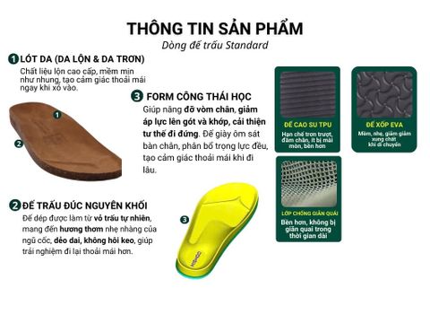 Dép đế trấu birken quai ngang 2 khoá MẶT ĐEN HISHOO S093