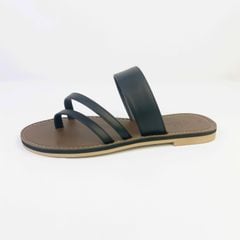 Dép Lê Nữ Xỏ Ngón Đế Bệt Quai Ngang có Bigsize HISHOO S035
