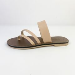 Dép Lê Nữ Xỏ Ngón Đế Bệt Quai Ngang có Bigsize HISHOO S035