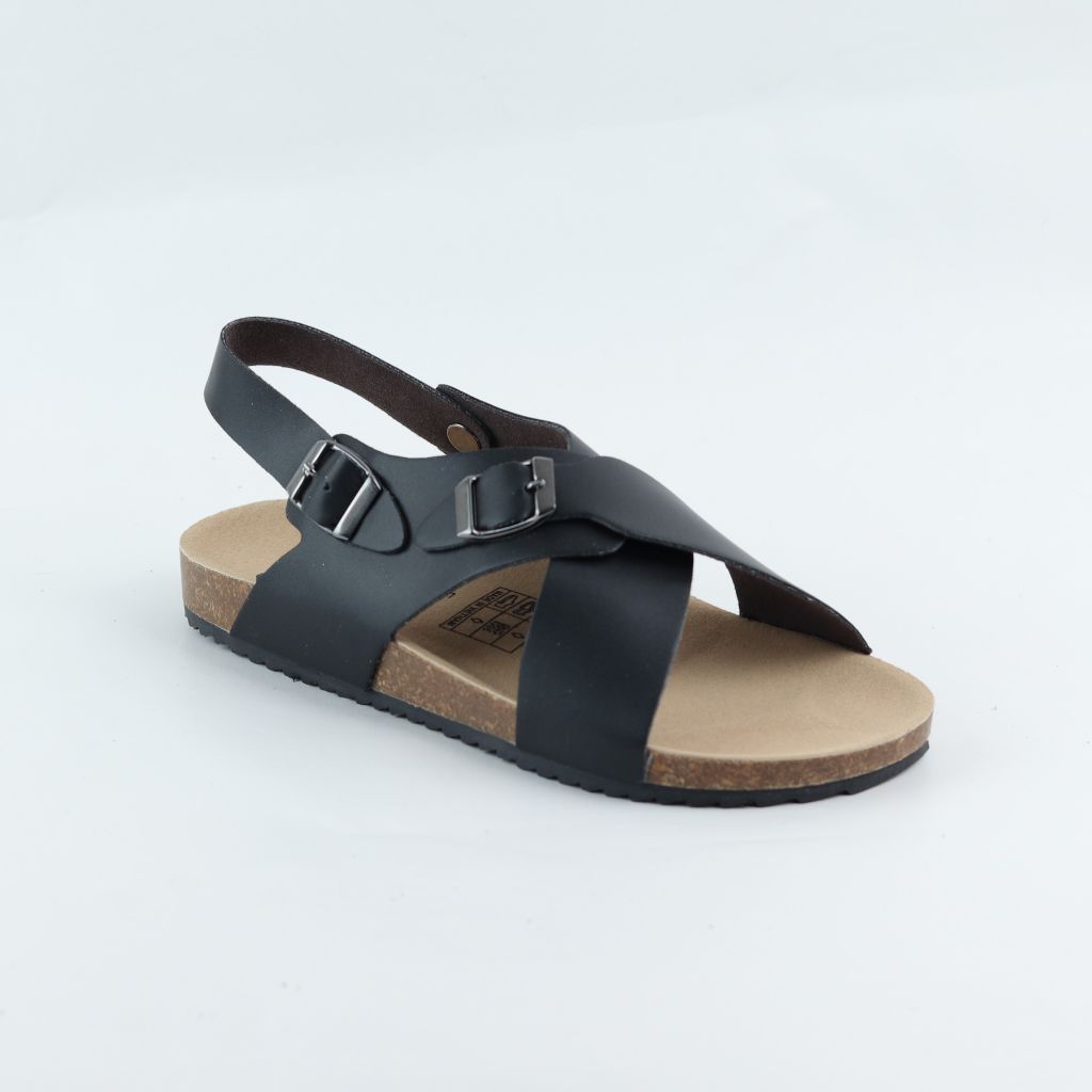 Dép đế trấu Sandal birken quai ngang HISHOO S101