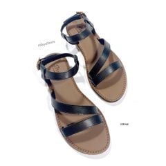 Giày Sandal Nữ Quai Chéo Hậu Dây Mảnh Hishoo S051