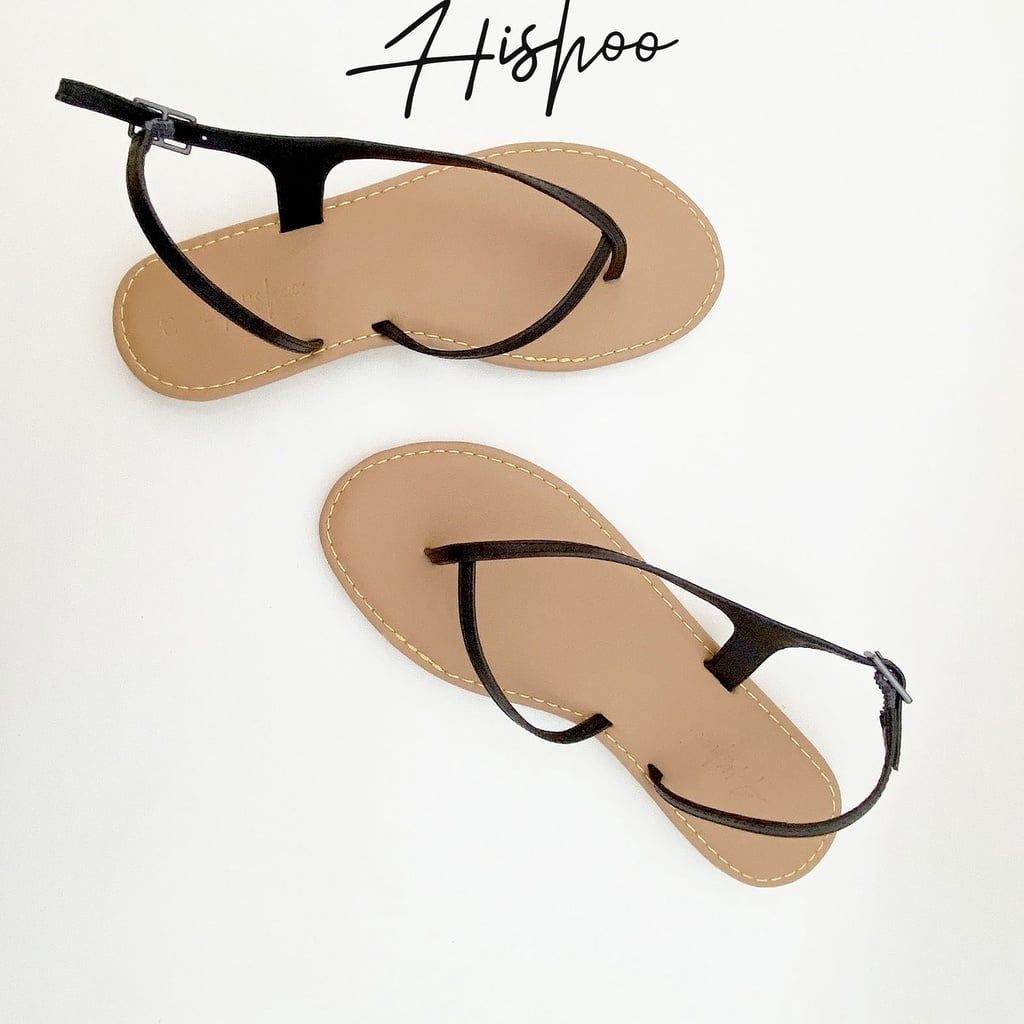 Giày Sandal Xỏ Ngón Nữ Dây Mảnh Hishoo S045