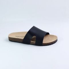 Dép đế trấu birken quai ngang chữ I HISHOO S100
