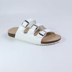 Dép đế trấu birken quai ngang 3 khoá HISHOO S092
