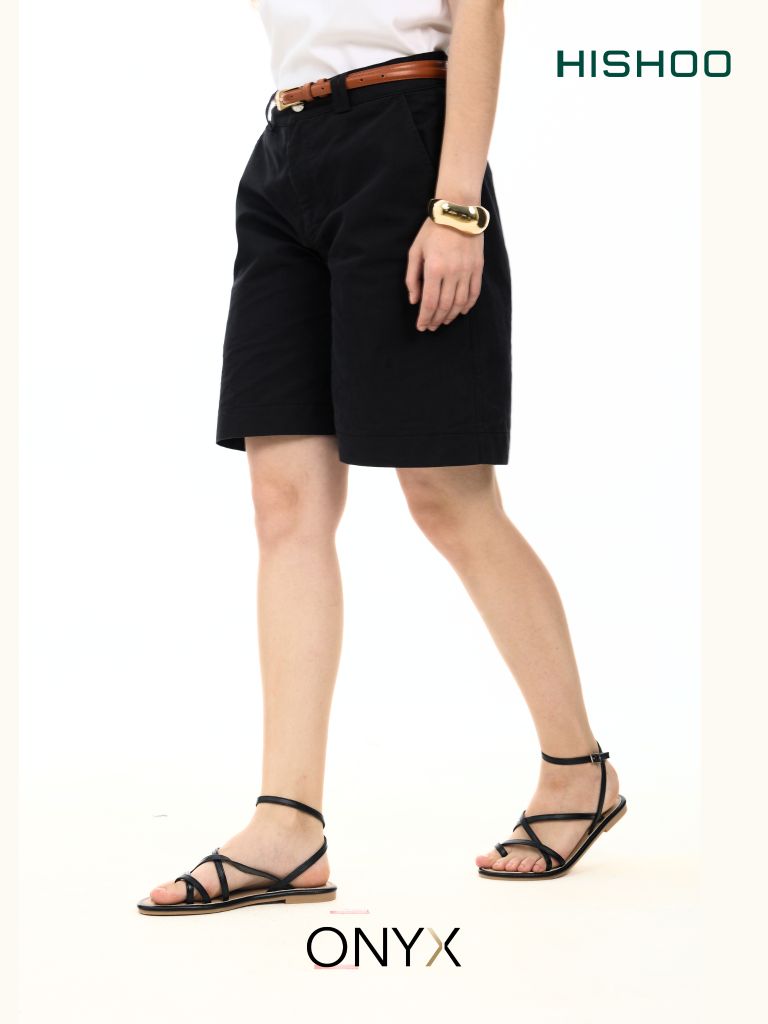 Giày Sandal Nữ Dây Mảnh Quai Đan Chéo Hishoo S038