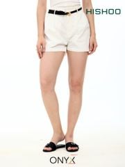 Dép lê nữ quai ngang đính khoá vuông HISHOO có Bigsize S121