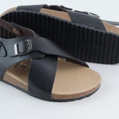 Dép đế trấu Sandal birken quai ngang HISHOO S101