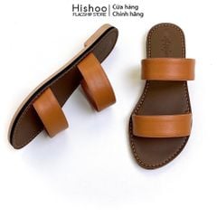 Dép Lê Nữ Đế Bệt Quai Ngang có Bigsize HISHOO S083