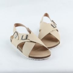 Dép đế trấu Sandal birken quai ngang HISHOO S101