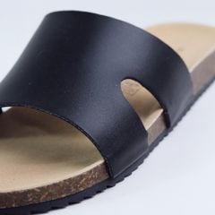 Dép đế trấu birken quai ngang chữ I HISHOO S100