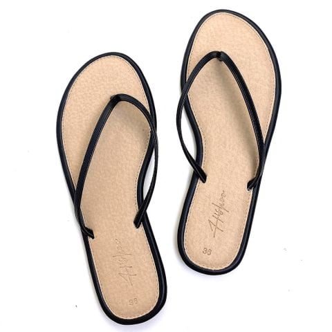 Dép Lê Nữ Xỏ Ngón Đế Bệt Quai Mảnh HISHOO S040
