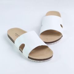 Dép đế trấu birken quai ngang chữ I HISHOO S100