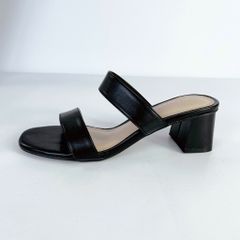 Giày Cao Gót 5cm Nữ Đế Vuông Quai Ngang Hishoo S055