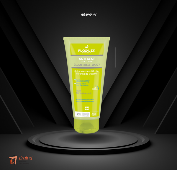 Sữa rửa mặt diệt khuẩn Floslek Antibacterial Face Cleansing Gel 200ml