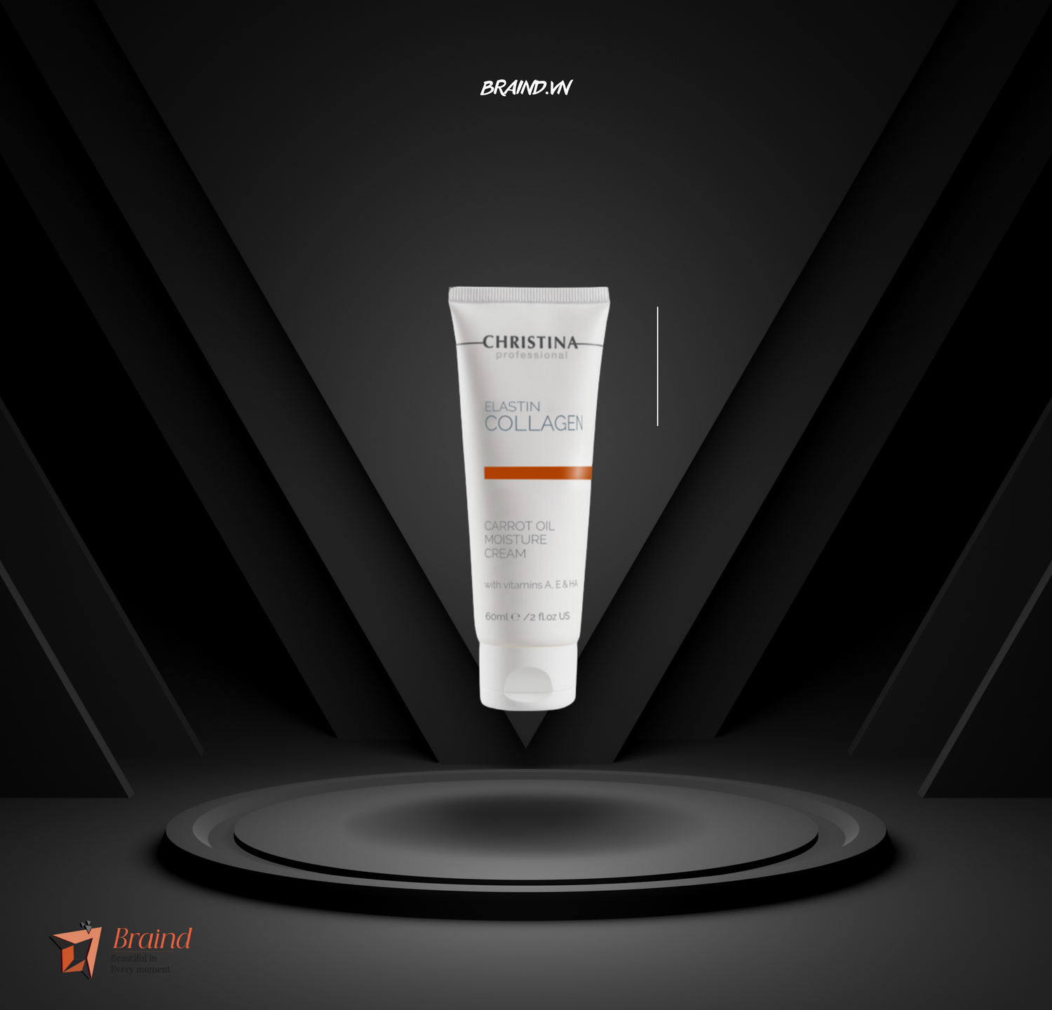 Christina Elastin Collagen Carrot Oil Moisture Cream 60ml– Braind