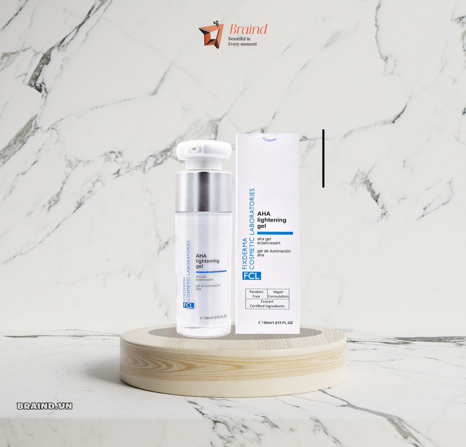 fixderma FCL AHA Lightening Gel 30ml Braind