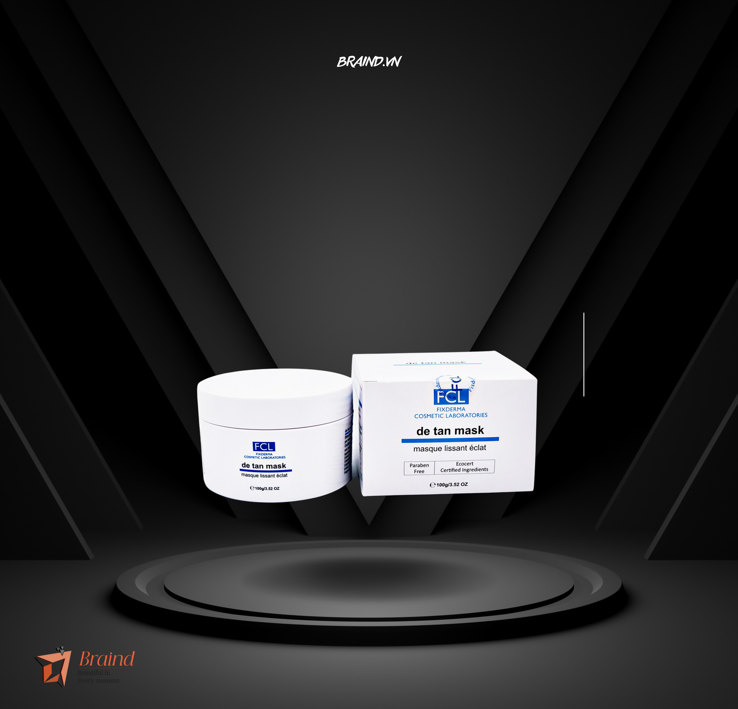Fixderma FCL De Tan Mask 100g_– Braind