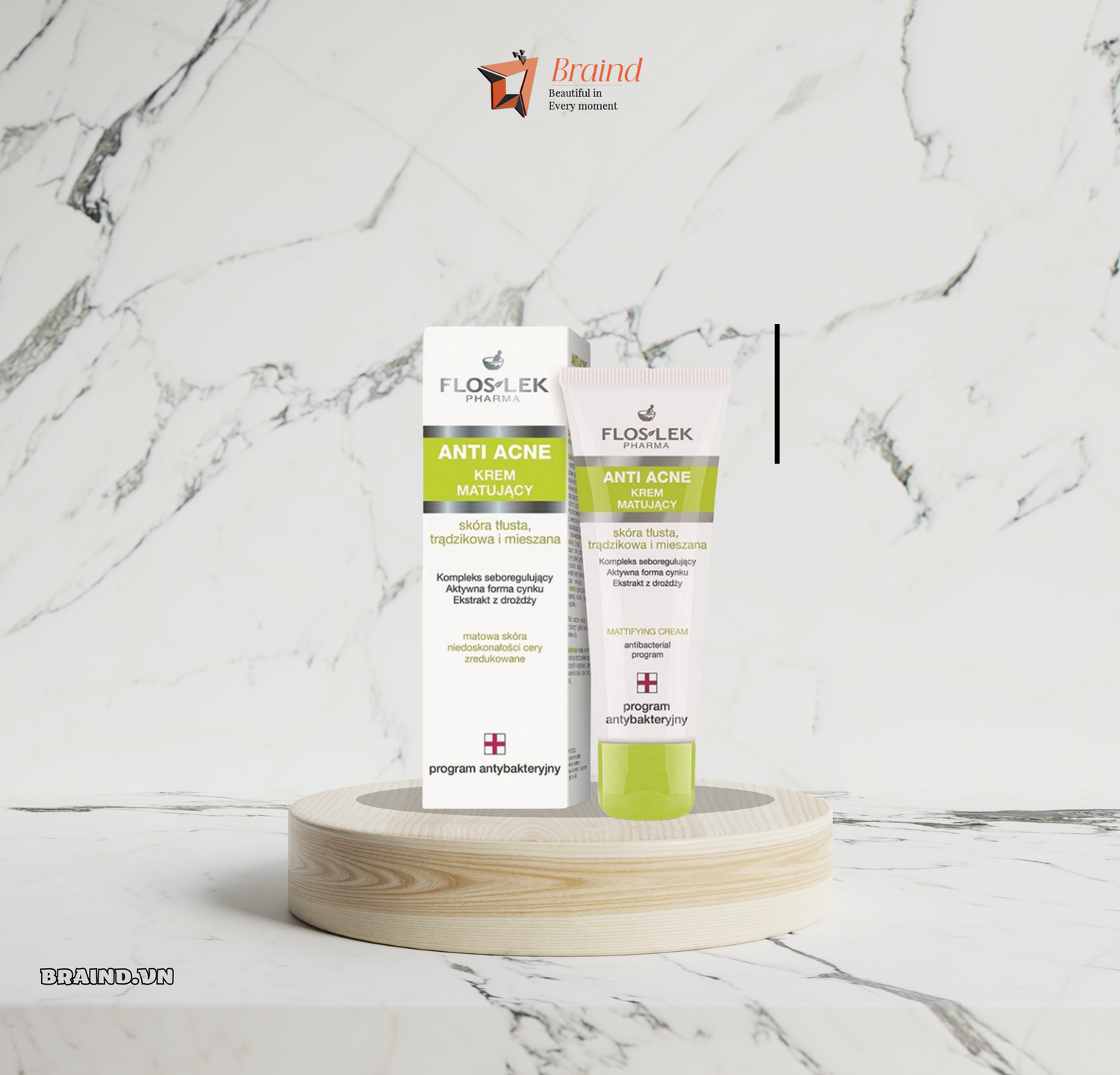 Sữa rửa mặt diệt khuẩn Floslek Antibacterial Face Cleansing Gel 200ml