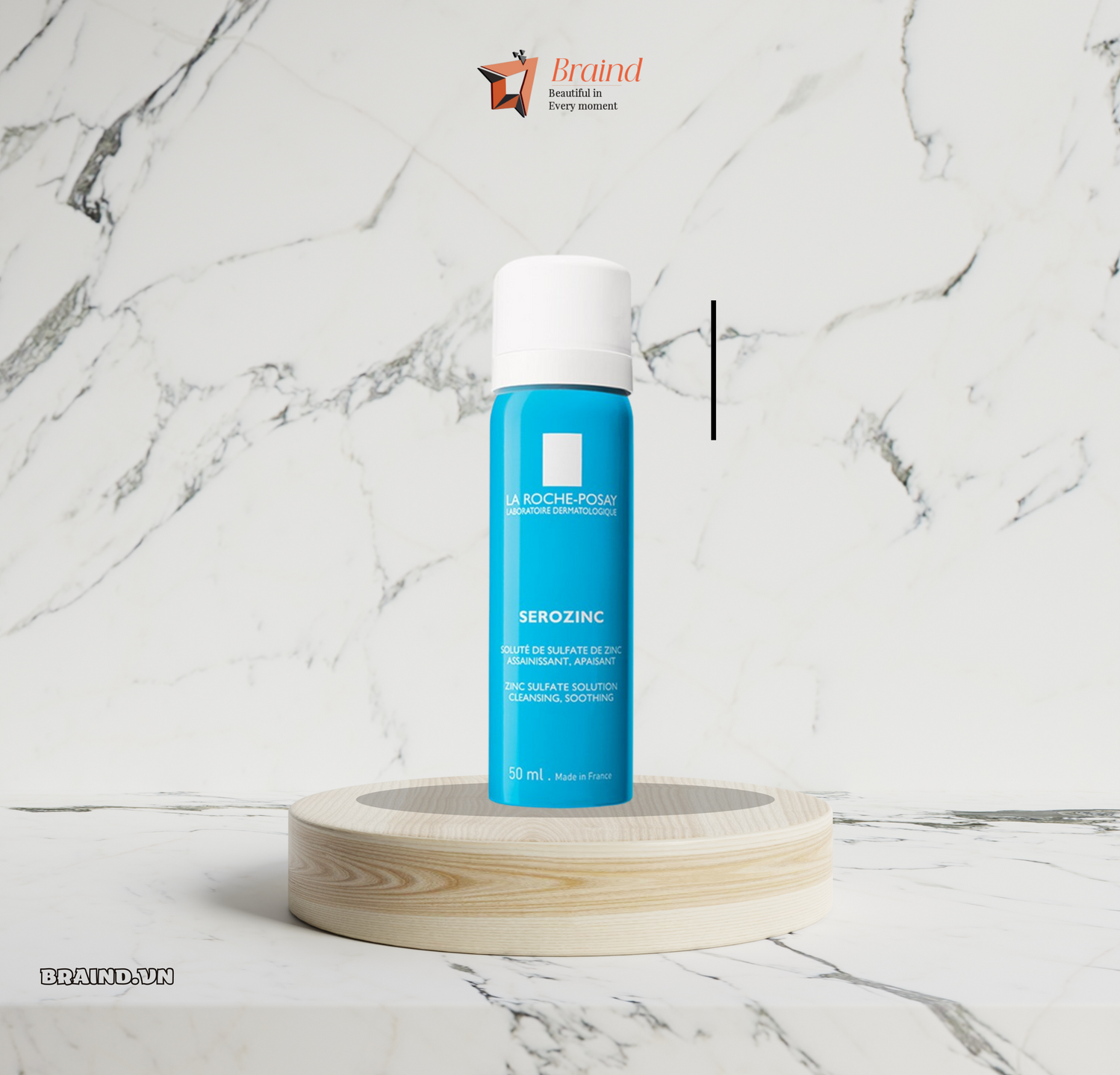 LaRoche Posay Serozinc Zinc Sulfate Solution Cleansing, Soothing 50ml Braind