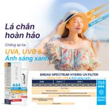  Kem chống nắng ánh sáng xanh Dr.PONG 444 BlueX Iron Oxide plus Melanin Hybrid SPF50 PA+++ 30ml 