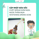  Serum giảm mụn, ngừa thâm mụn Dr.PONG 28D Whitening Drone Acne 15ml 