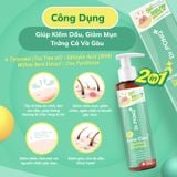  Dầu gội kiềm dầu, giảm gàu Dr.PONG 4T Acne Clear 140ml 