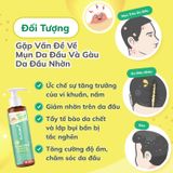  Dầu gội kiềm dầu, giảm gàu Dr.PONG 4T Acne Clear 140ml 