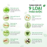  Kem đánh răng từ thảo dược & fluoride trắng răng, thơm miệng Dr.PONG 9X HERBAL PLUS FLUORIDE TOOTHPASTE 100g 