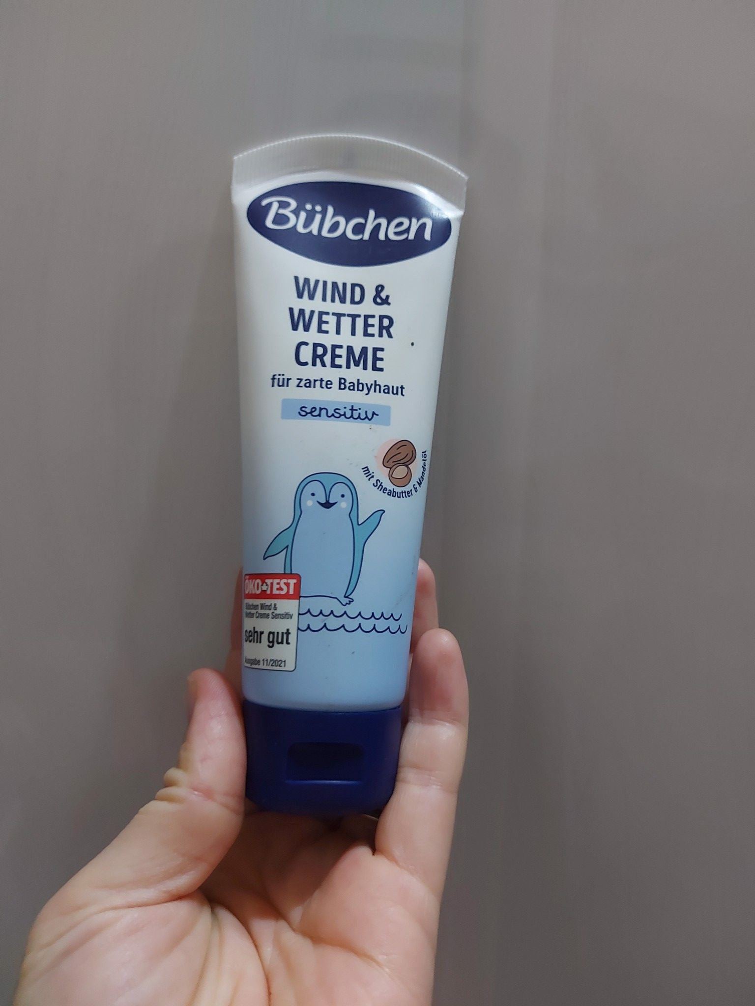 Bübchen Wind Und Wetter Creme Test Xách tay Đức