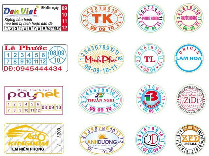 In sticker giá rẻ theo yêu cầu