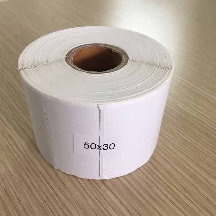 Giấy in mã vạch 1 tem 50x30