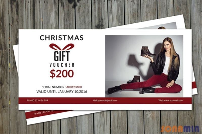 In Gift Voucher quà tặng tri ân khách hàng