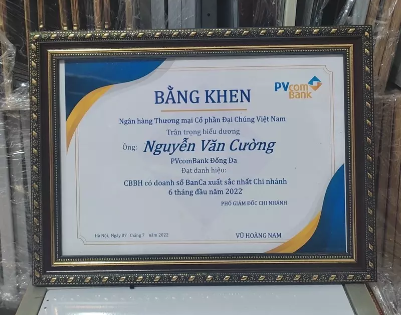 In giấy khen - In bằng khen chất lượng cao