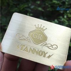 Tem đồng mạ vàng theo yêu cầu