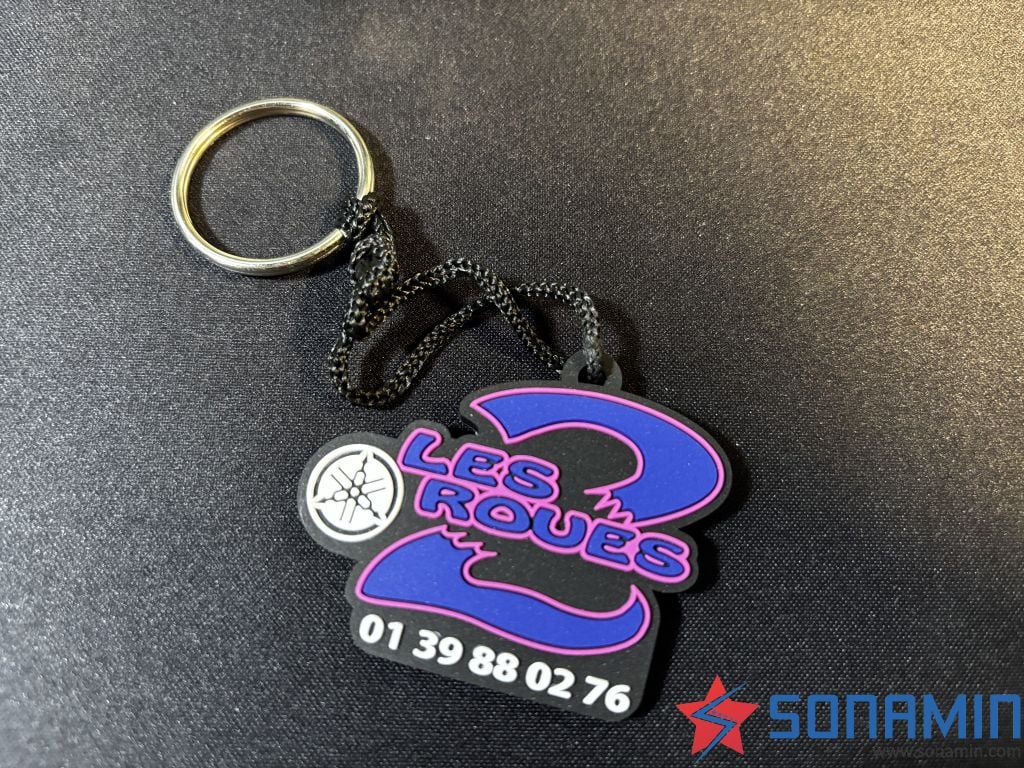 In Móc Khóa Cao Su, Nhựa Dẻo - Thiết Kế Theo Yêu Cầu, 2D & 3D Độc Đáo