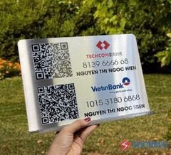 Tem inox làm theo yêu cầu