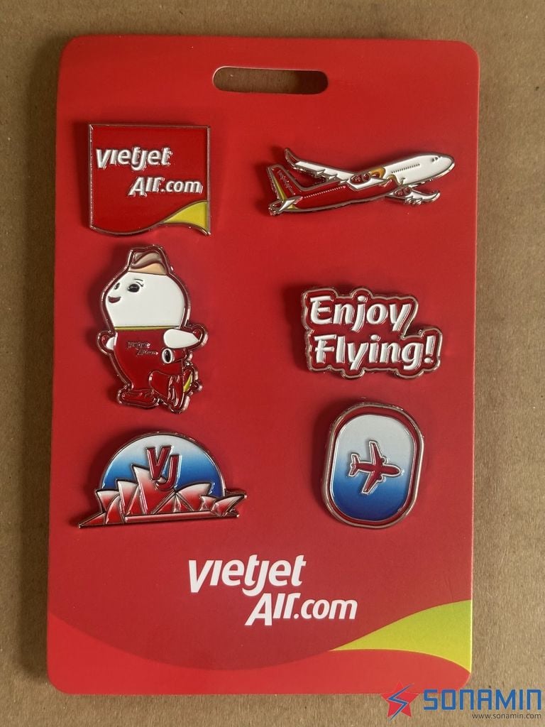 In huy hiệu, pin cài áo theo yêu cầu