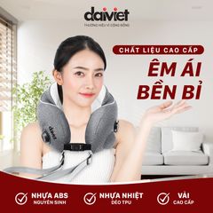 Máy Massage Cổ Daikiosan DVMG-00002 Giảm Đau Cổ Vai Gáy Nhanh Chóng, Tác Động Sâu